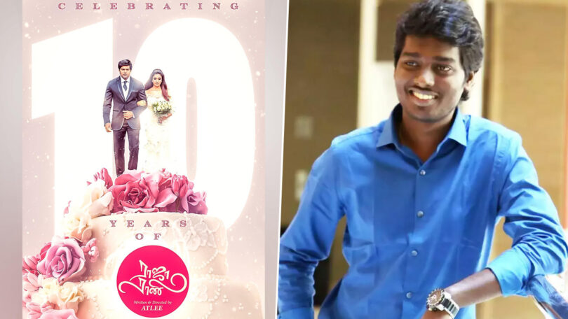 Celebrating a Decade: Director Atlee Reflects on 10 Years in Tamil Cinema