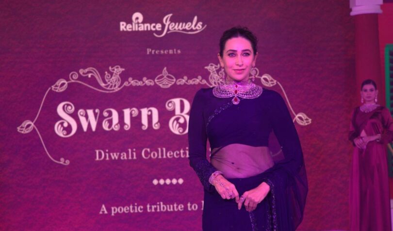 Karisma Kapoor Shines as Showstopper for Ritika Mirchandani's 'Swarn Banga' Collection