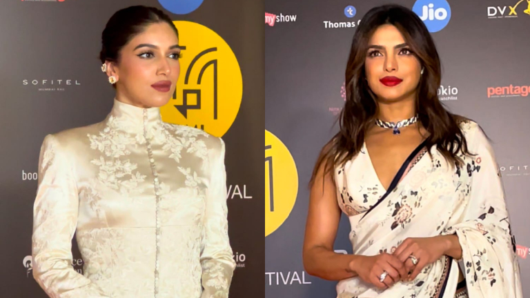 Priyanka Chopra and Bhumi Pednekar Make a Stylish Statement in White at Jio MAMI Film Festival