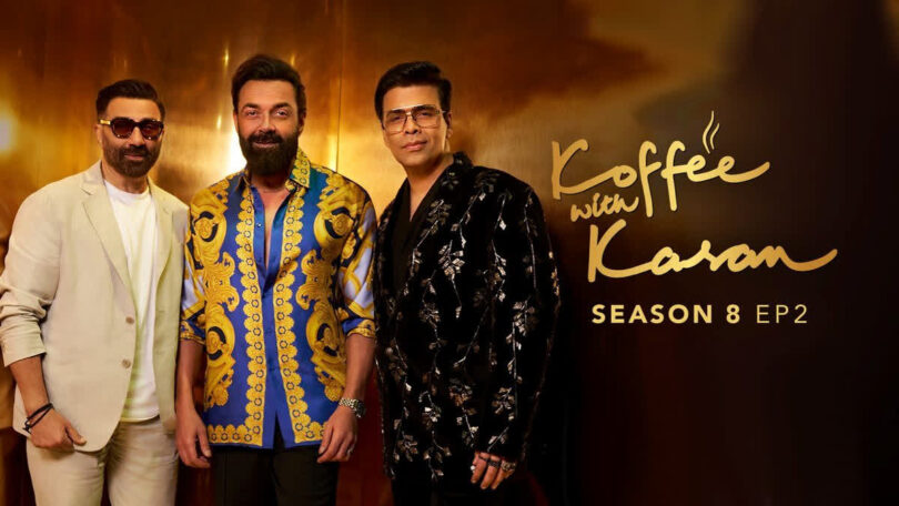 Sunny and Bobby Deol Set to Unveil Revelations on 'Koffee with Karan 8