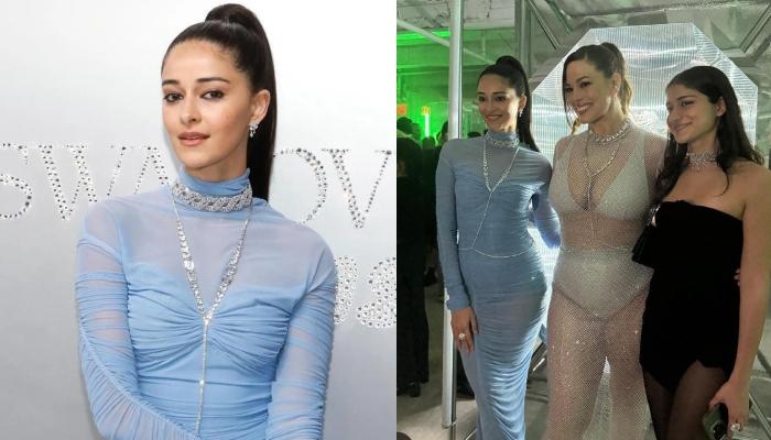 Ananya Panday Graces Swarovski Flagship Store Opening in New York, Strikes a Pose with A-List Celebrities