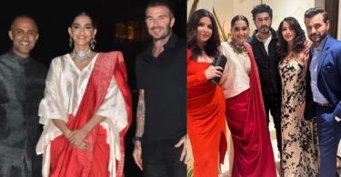 Glamorous Bollywood Affair: Sonam Kapoor's Party for David Beckham