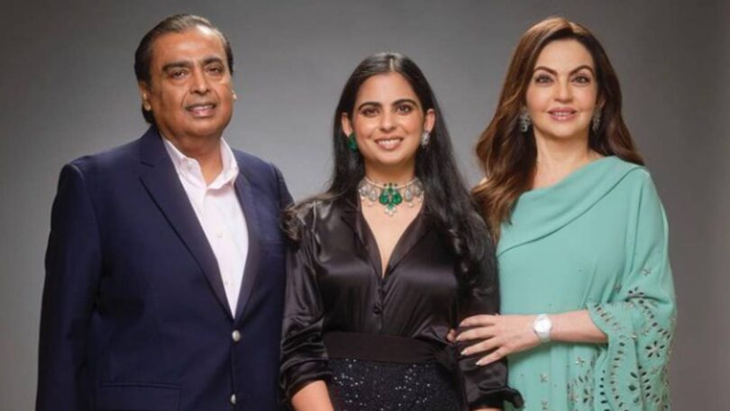 Isha Ambani Makes a Statement with Mismatched Earrings at Jio World Plaza Opening