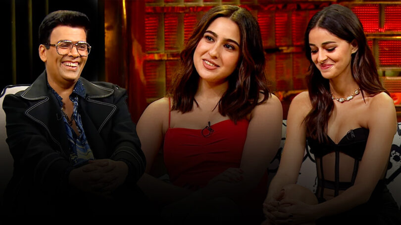 Sara Ali Khan and Ananya Panday Tease Karan Johar About 'Orry' on Koffee with Karan