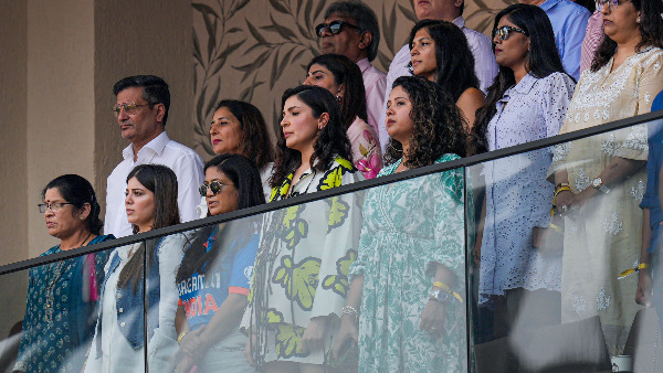 Star-Studded Affair at Wankhede: Celebrities and Sports Icons Grace ICC Cricket World Cup Semi-Final