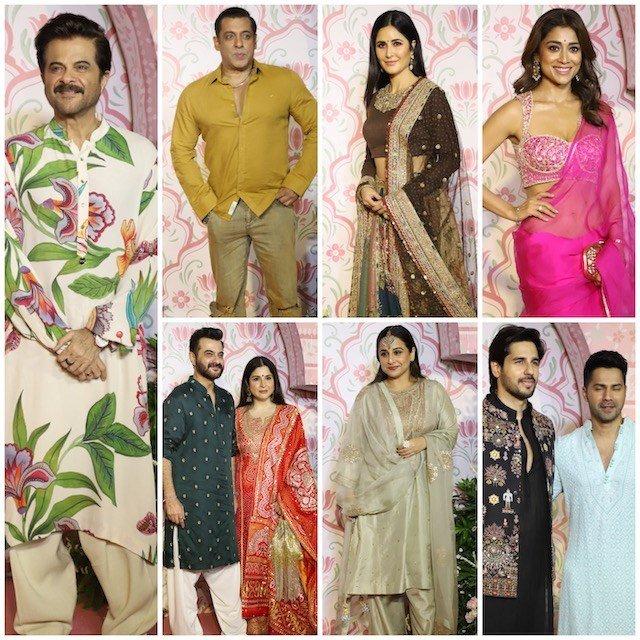 Star-Studded Ramesh Taurani Diwali Bash: Salman Khan, Katrina Kaif, Ibrahim Ali Khan, and More Attend in Style