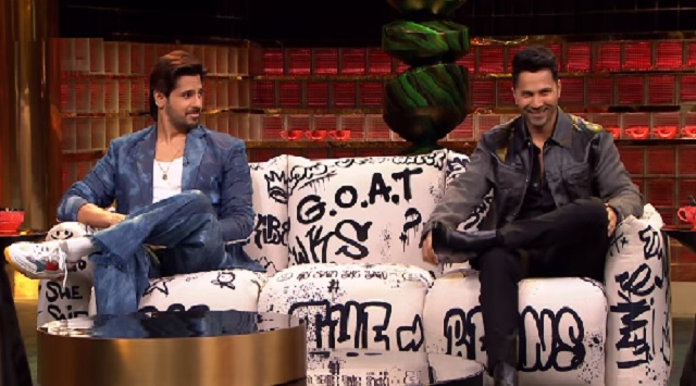 Varun Dhawan and Sidharth Malhotra Tease Controversies on 'Koffee With Karan 8'