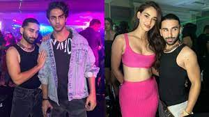 Aryan Khan and Disha Patani Ring in the New Year with Orry in Mumbai Bash