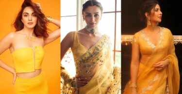   Bollywood Divas Showcase How to Flaunt the Ladoo Peela Colour Trend