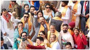 Celebrities Grace Ayodhya's Historic Ram Mandir Consecration Ceremony