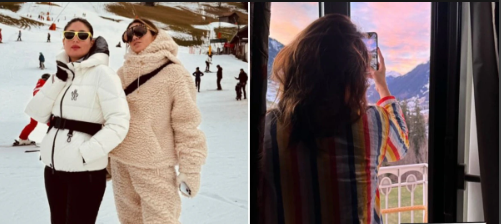 Kareena Kapoor Khan's Snowy Swiss Sojourn with Natasha Poonawalla Ahead of New Year 2024