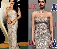 Khushi Kapoor Shines in Sridevi's Iconic Gown at 'The Archies' Premiere