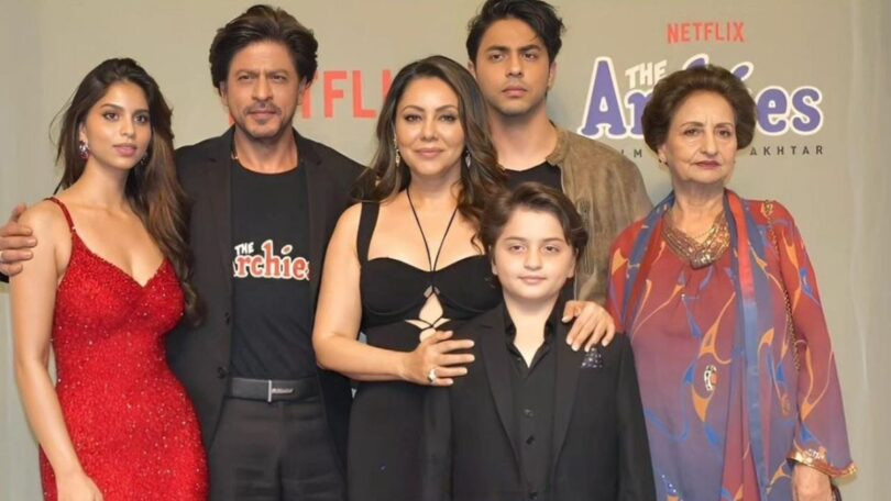 Shah Rukh Khan's Stylish Nod to 'The Archies' at Daughter Suhana's Movie Premiere