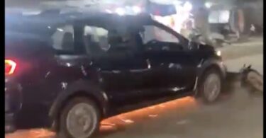 Bizarre Incident in Bhubaneswar: Drunk Car Owner Drags Scooter for 1km After Hitting Two Others