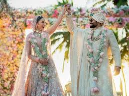 Rakul Preet Singh and Jackky Bhagnani Tie the Knot in Custom Pink and Ivory-Toned Tarun Tahiliani Ensembles