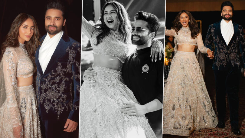 Rakul Preet Singh's Stunning Silver Lehenga for Sangeet: A Fashion Breakdown